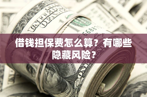 济南借钱担保费怎么算？有哪些隐藏风险？