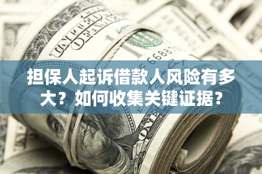 济南担保人起诉借款人风险有多大？如何收集关键证据？