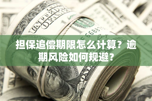 济南担保追偿期限怎么计算？逾期风险如何规避？